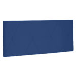Painel Estofado para Cama Casal Aquilla 140 cm Azul Marinho - Image 2